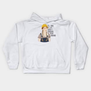 paris geller Kids Hoodie